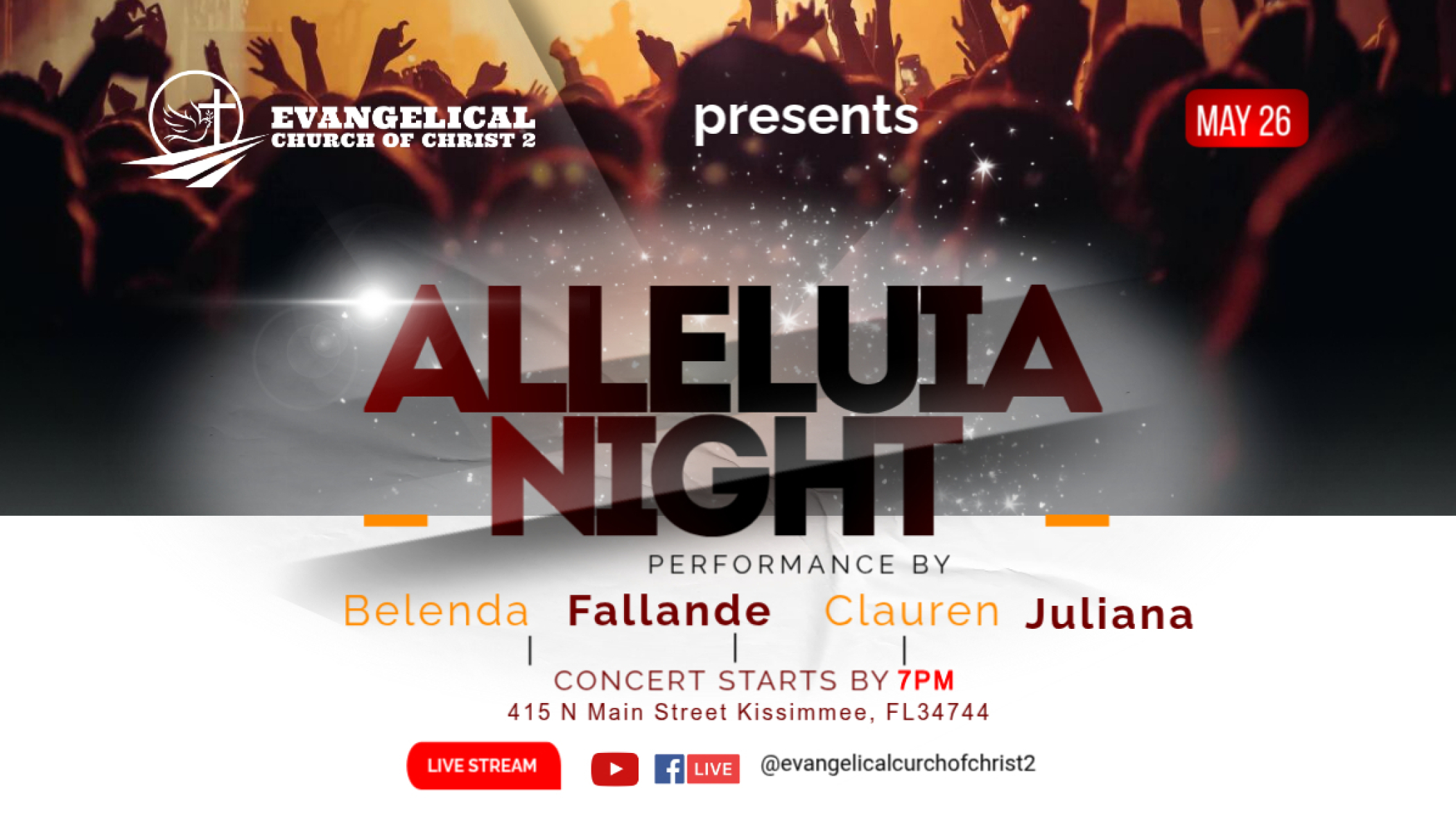 Alleluia Night Banner